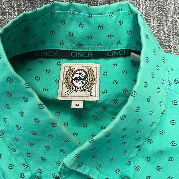 Cinch Button Down Shirt Men size Small - Picture 3 of 4